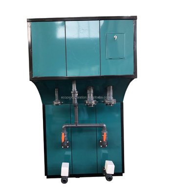 Elektro-Koagulationssystem 0,5 m3/h Abwasserbehandlung mit Aluminium-Eisenanoden