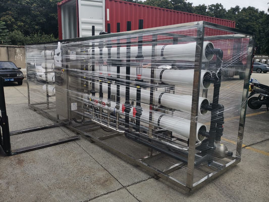Reinwasser Industrie Umkehrosmose-Wasserfilter 1m3/h-200m3/h 300 kg Gewicht