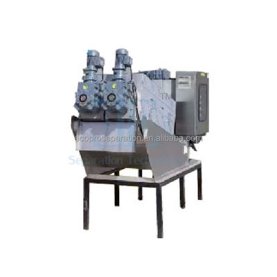 6.8-100m3/h Schraubpresse Schlammentwässerungsmaschine SUS304 Abwasserschraubpresse