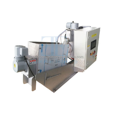 6.8-100m3/h Schraubpresse Schlammentwässerungsmaschine SUS304 Abwasserschraubpresse