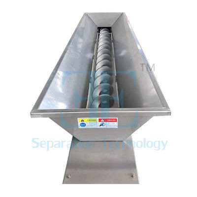 Schraubpresse für getrockneten Schlamm 24 kg/H-40 kg/H Schraubpresse zur Entwässerung