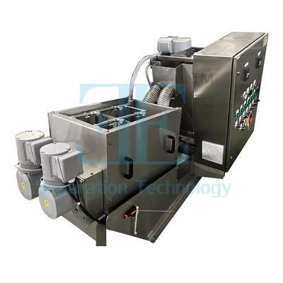 Schlammentwässerung Abwasser Schraubpresse 0,8-12m3/h Schraubschlammentwässerungsmaschine