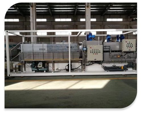 Schlammentwässerung Abwasser Schraubpresse 0,8-12m3/h Schraubschlammentwässerungsmaschine