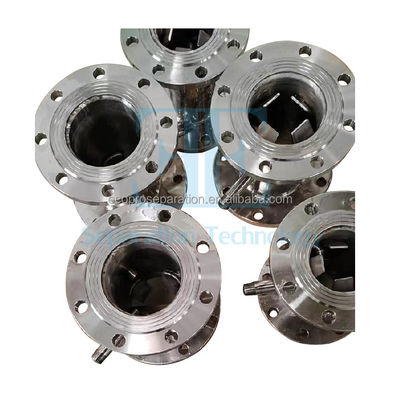 Statisches Mischrohr-Element aus leichtem Stahl
