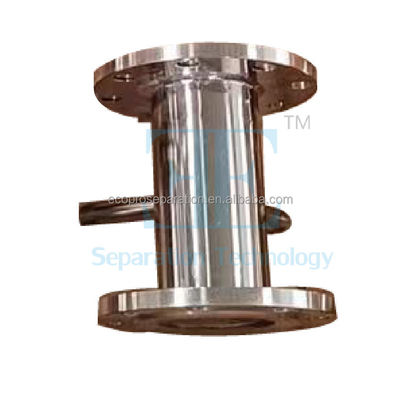 Maximale Größe 6000 mm Statikmischer Helical Mischen von Rohstoffen mit Rohrform