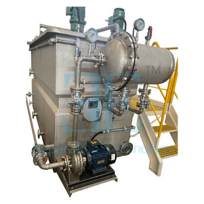 50 L/Stunde DAF-Wasserbehandlungssystem 5,5 kW Pumpe Aufgelöste Luftflotationseinheit