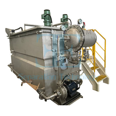50 L/Stunde DAF-Wasserbehandlungssystem 5,5 kW Pumpe Aufgelöste Luftflotationseinheit