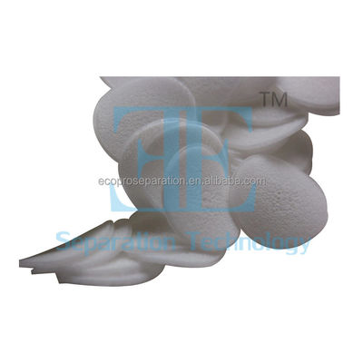 Tragen Sie kostenlosen Mutag Biochip MBBR 30mm Dia MBBR Filtermedien 500L/Stunde