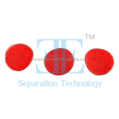 Tragen Sie kostenlosen Mutag Biochip MBBR 30mm Dia MBBR Filtermedien 500L/Stunde