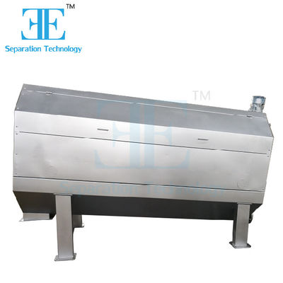DN20 Flansche Rotationstrommelschirm für die kontinuierliche Abwasserfiltration