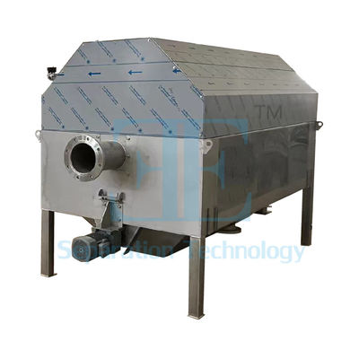 0.75kw Rotationstrommelschirm für die Abwasserbehandlung 1000 kg Gewicht