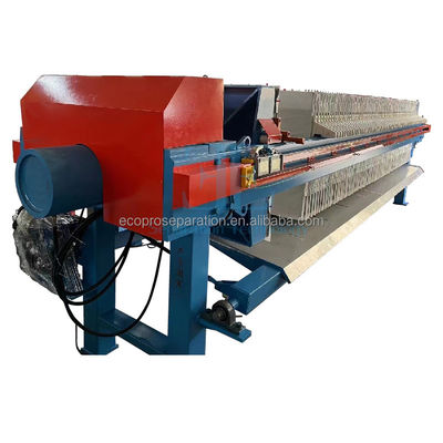 14 Platten Entwässerungsfilterpresse 6m2 Filterpresse zur Schlammbehandlung