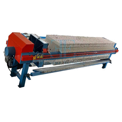 14 Platten Entwässerungsfilterpresse 6m2 Filterpresse zur Schlammbehandlung