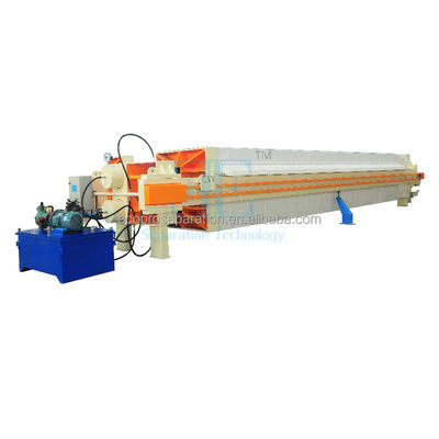 14 Platten Entwässerungsfilterpresse 6m2 Filterpresse zur Schlammbehandlung