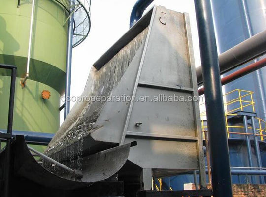 Edelstahlstatic Wedge Wire Screens für die Vorbehandlung von Abwasser
