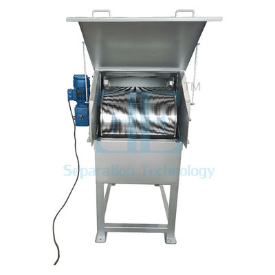 0.75kw SUS304 Rotationstrommel Filtermaschine DN350 Auslassflansche Rotationstrommel Filter