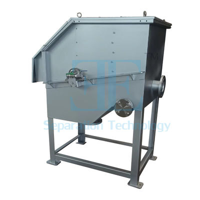 0.75kw SUS304 Rotationstrommel Filtermaschine DN350 Auslassflansche Rotationstrommel Filter