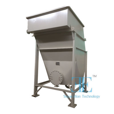 Industrie Lamella Clarifier System mit PLC-Steuerung Weiß und 4500-9500kgs Leergewicht