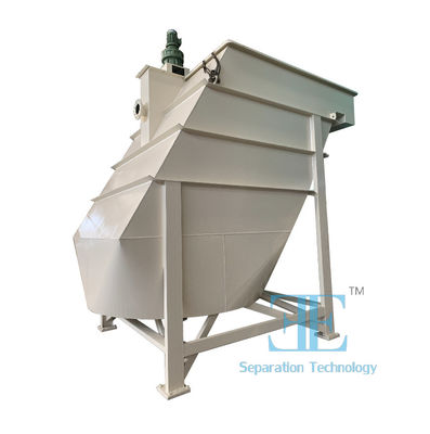 Koagulationsbehandlung mit Lamella Clarifier System Anpassbare Agitatoren Chemische Tanks und Mischreaktionstanks