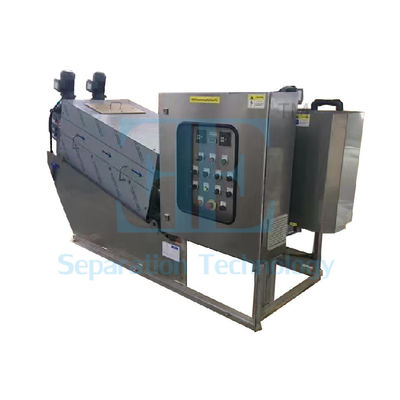 Industrie-Schlamm-Entwässerungsmaschine Elektrische Stromquelle Platte Größe 500*500mm Mit hydraulischer Filterpresse