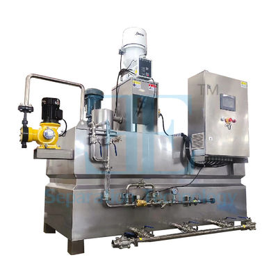 2000L/h Automatisches Polymer-Dosiersystem mit ±1% Genauigkeit mit 0,75kw-Rührgeräten