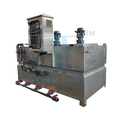Touchscreen 2000L/H Polymer-Dosiersystem mit Steuerung durch PLC