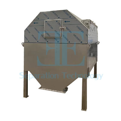 Metall-/Kunststofffiltration Internal Feed Rotary Drum Filter mit 4-20 Drehgeschwindigkeit und anpassbaren Optionen
