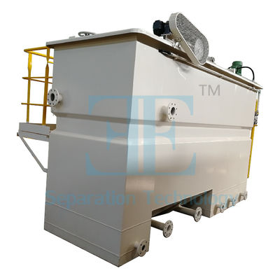 Optimale Flotation der gelösten Luft für die Trübung des Eingangswassers 500 NTU Optionales chemisches Dosiersystem enthalten