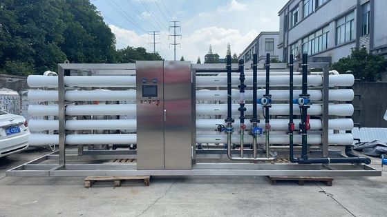 RO Umkehrosmose-System für Filtrationsgeschwindigkeit 0,0001 Mikron und Wasserreinigungslösungen