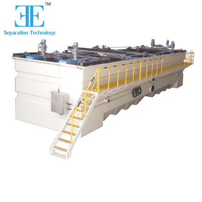 Kompakte Luftflotation mit elektrischer automatischer Steuerung PLC Siemens Kleine Fußabdrücke 0,55kw Flocculat Agitator Leistung