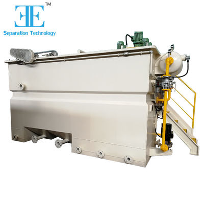 Energieeinsparende Flotation mit gelöster Luft mit 3 kW Pumpenleistung und 0,55 kW Flocculat-Rührgerät Leistung 5-10 KW Stromverbrauch