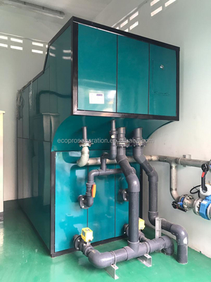 SUS 304 Industrie-Elektrokoagulationssystem 40 m³/h Abwasserbehandlung
