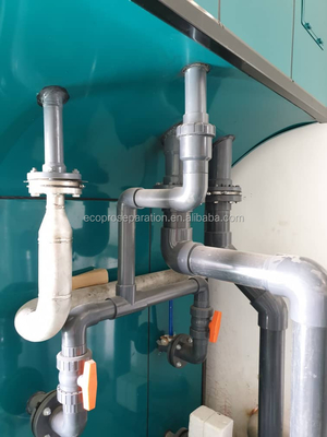 SUS 304 Industrie-Elektrokoagulationssystem 40 m³/h Abwasserbehandlung