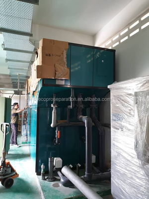 Energiesparendes 220V Industrie-Elektrokoagulations-Abwasserbehandlungssystem 0,5 m³/h