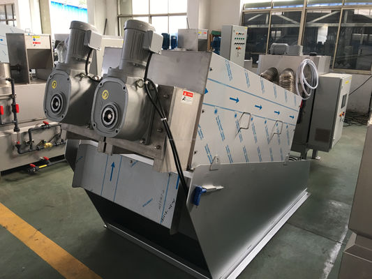 Schraubenpressen-Schlammentwässerungsmaschine für die industrielle Abwasserbehandlung