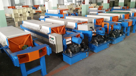 Manuelle Schlammentwässerung Filterpresse 2m2 220V-415V