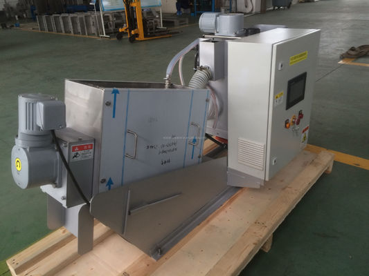 Schraubpresse Schlammentwässerungsmaschine 2,4-30m3/h SUS304
