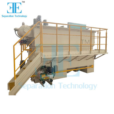 Ecopro 5m3/H Capacity DAF System with 0.55kw Air Compressor and 3kw Dissolved Pump Power for Wastewater Treatment