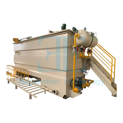 3600*1700*1850mm Specification DAF System with 0.1kw Skimmer and 0.55kw Coagulate Agitator for Water Treatment