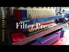 Manuelle Plattenrahmenfilterpresse 4m2 zur Abwasserbehandlung